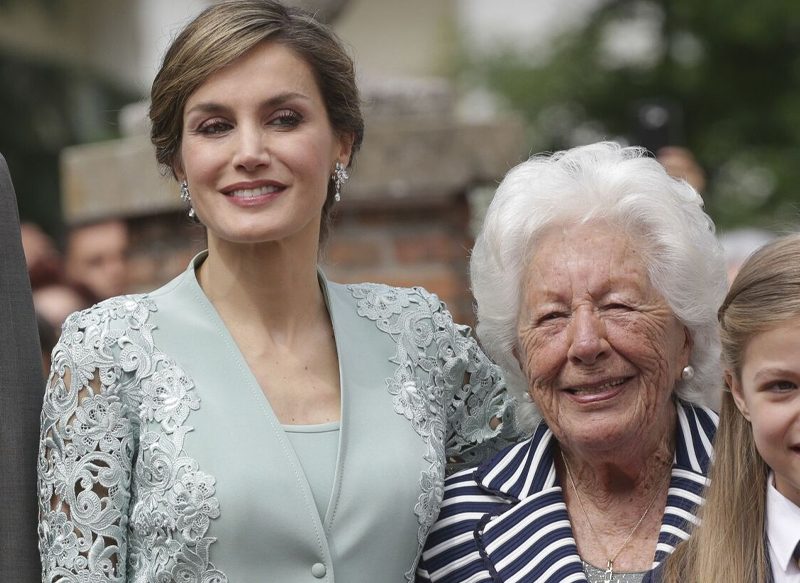 MENCHU DEL VALLE, LA ABUELA DE LA MONARCA