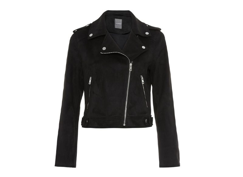 CAZADORA MOTERA NEGRA DE PRIMARK