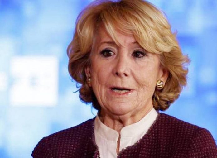 ESPERANZA AGUIRRE, UNA DE LAS PROTAGONISTAS