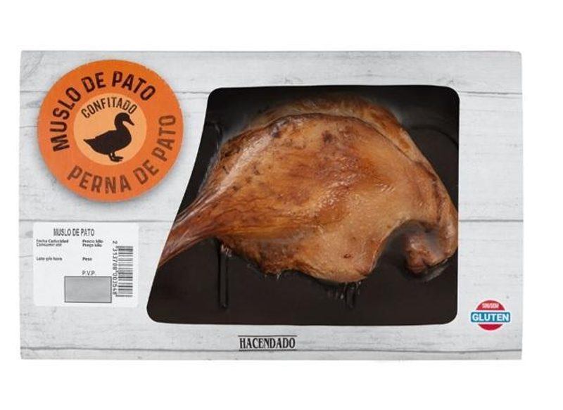 MUSLO DE PATO CONFITADO HACENDADO