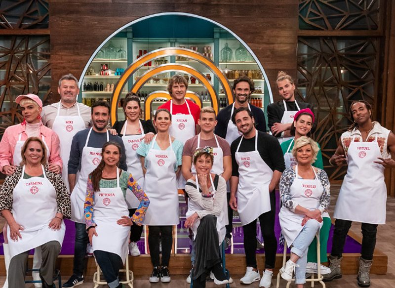 SEIS EDICIONES DE MASTERCHEF CELEBRITY 