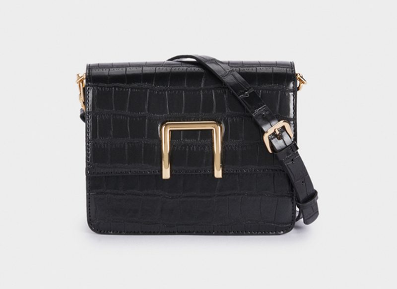 BOLSO BANDOLERA GRABADO ASA EXTRAÍBLE