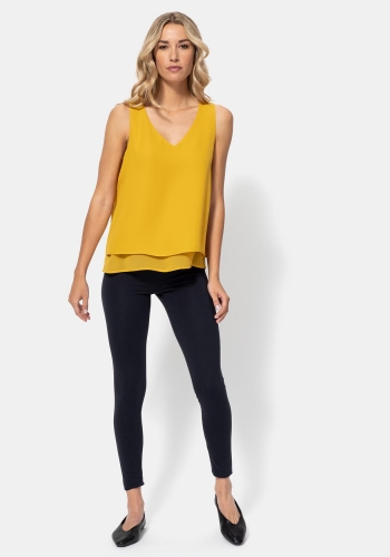 blusa sin mangas