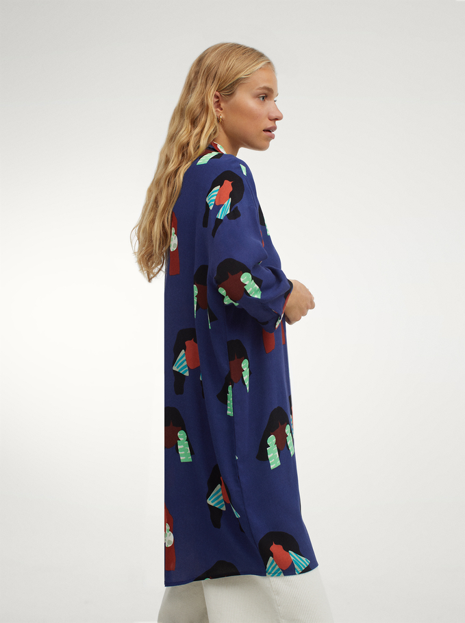 vestido camisero parfois