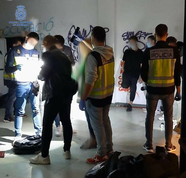 Detienen a siete miembros de un grupo dedicado a robos en domicilios habitados en Palma