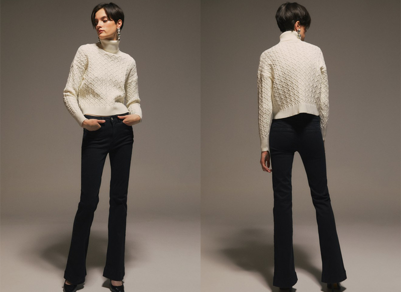JEANS SLIM FLARED DE SFERA
