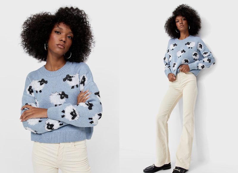 JERSEY PUNTO FUNNY DE STRADIVARIUS