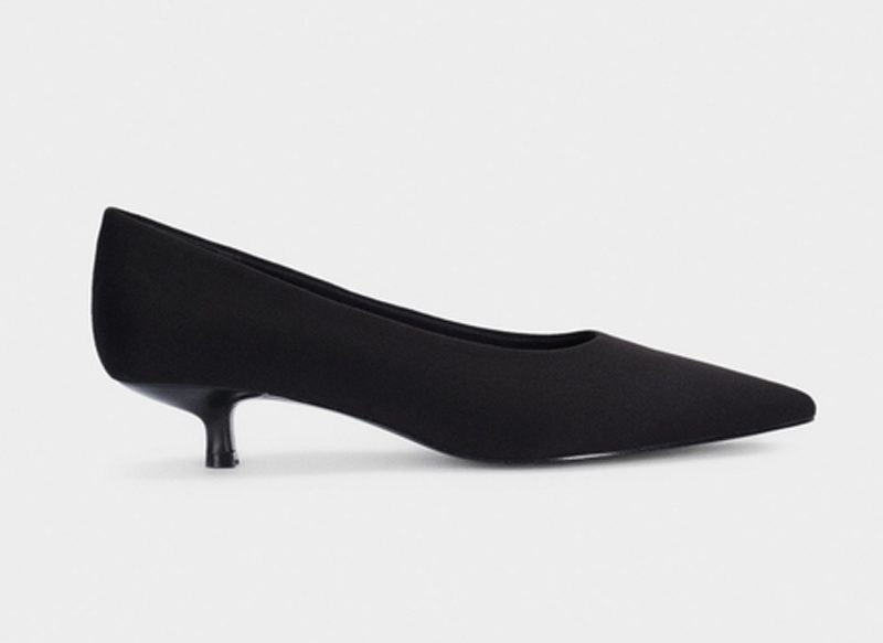 ZAPATOS DE TACÓN CON TEXTURA DE ANTE DE PARFOIS