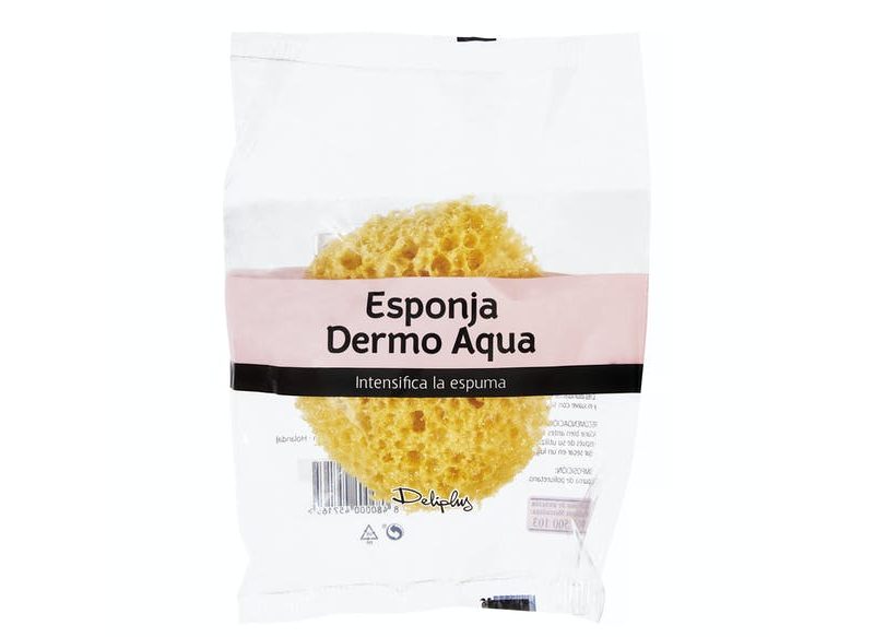 ESPONJA DE BAÑO DERMO AGUA DELIPLUS