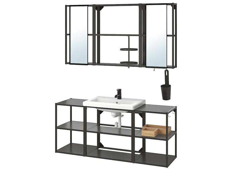 CONJUNTO DE MUEBLES DE BAÑO ENHET/TVÄLLEN