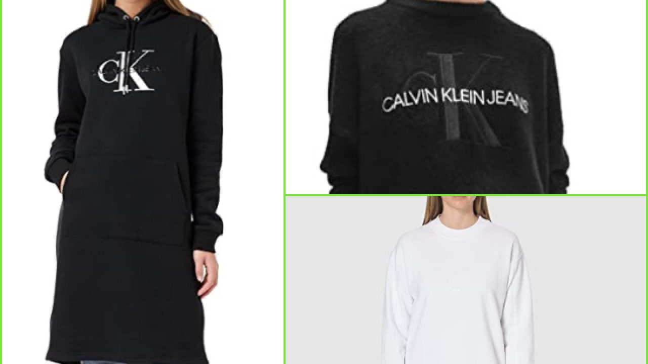 Los vestidos sudadera de Calvin Klein que vuelan esta temporada en Amazon