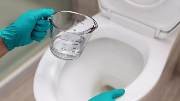 Formas curiosas de dejar tu inodoro como nuevo 5 Moncloa Vinagre Blanco con limón