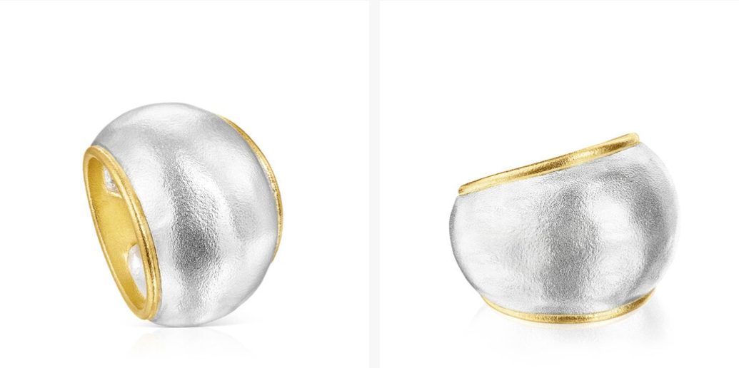 anillo abombado tous