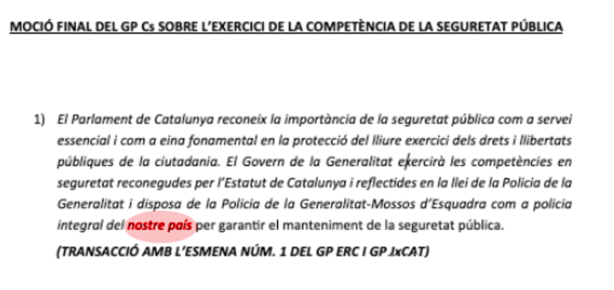 Ciudadanos pierde el norte y abraza el lenguaje separatista 1 Moncloa ciudadanos Moncloa