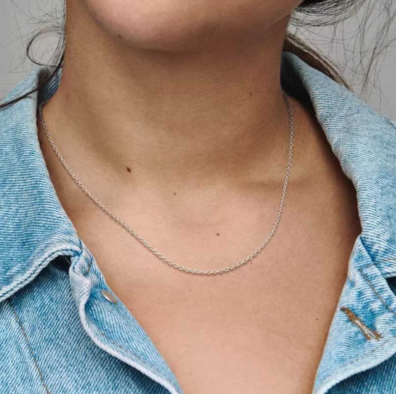 collar plata pandora
