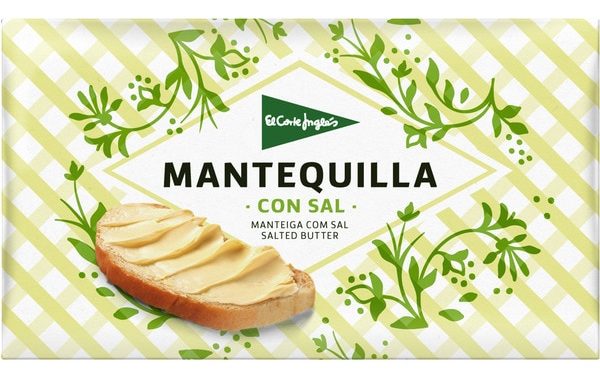 mantequilla el corte ingles