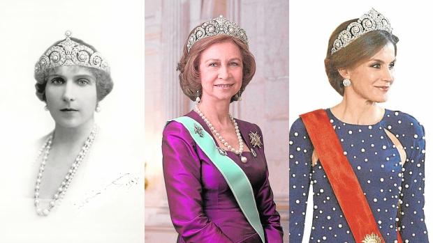 tiaras casa real espanola
