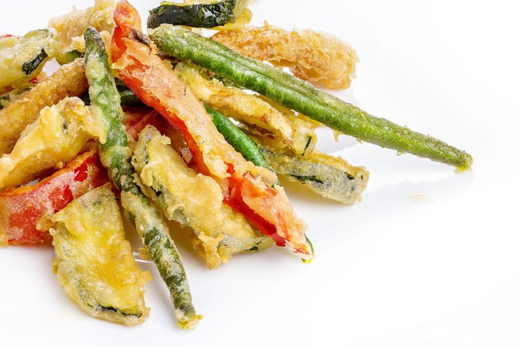 verduras tempura receta