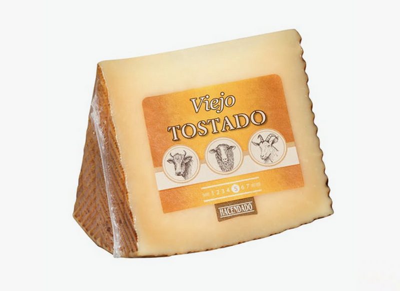 QUESO MEZCLA VIEJO TOSTADO HACENDADO (MERCADONA)