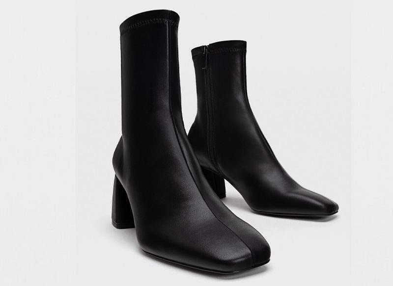 BOTINES TACÓN MEDIO STRETCH DE STRADIVARIUS