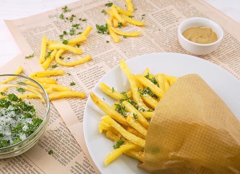 DOBLE FRITURA PARA UNAS PATATAS CRUJIENTES