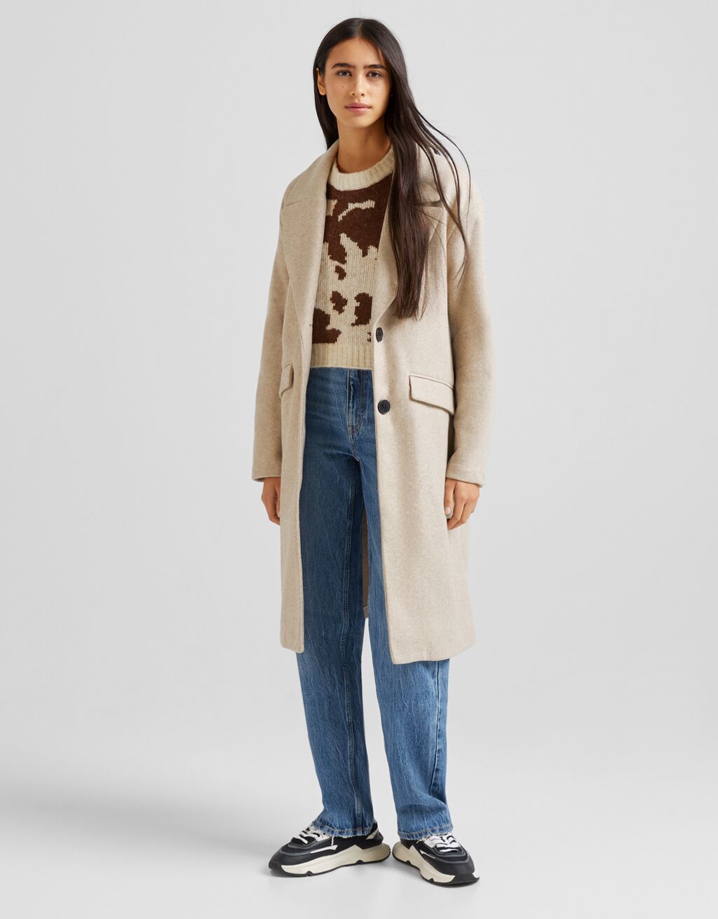 abrigo beige
