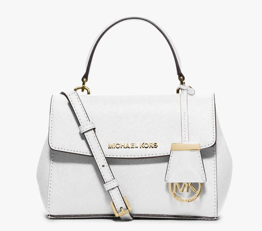 bandolera michael kors piel