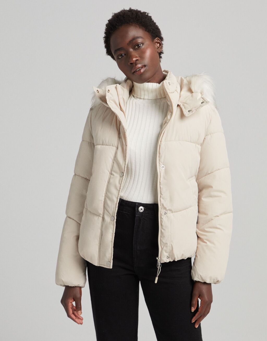 cazadora bershka
