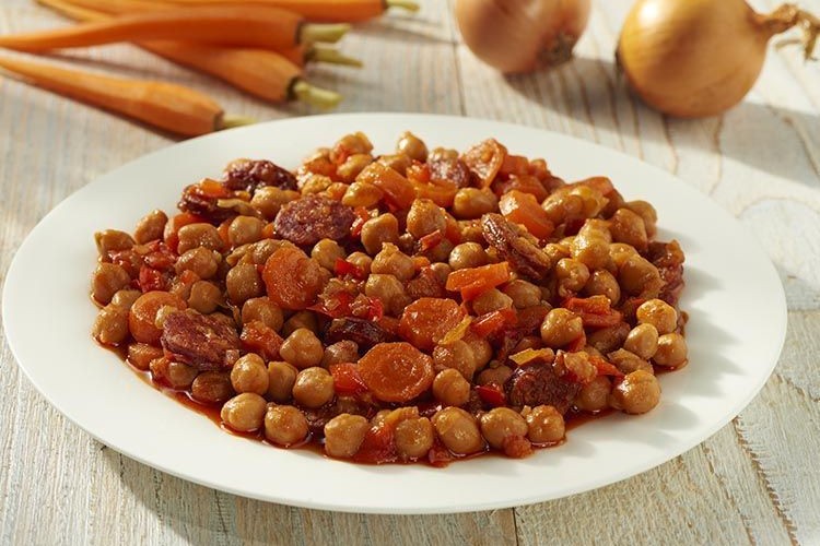 garbanzos chorizo