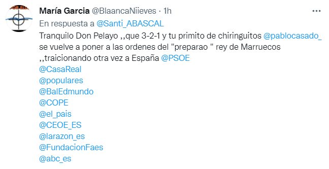 Vox azuza (y amenaza) con una confrontación inminente con Marruecos 2 Moncloa image 1 Moncloa