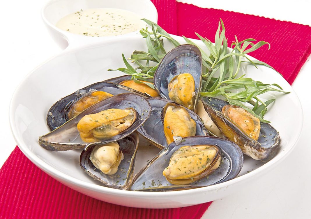 mejillones mostaza