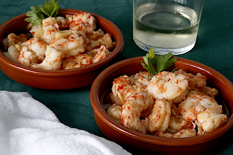 preparar gambas al ajillo