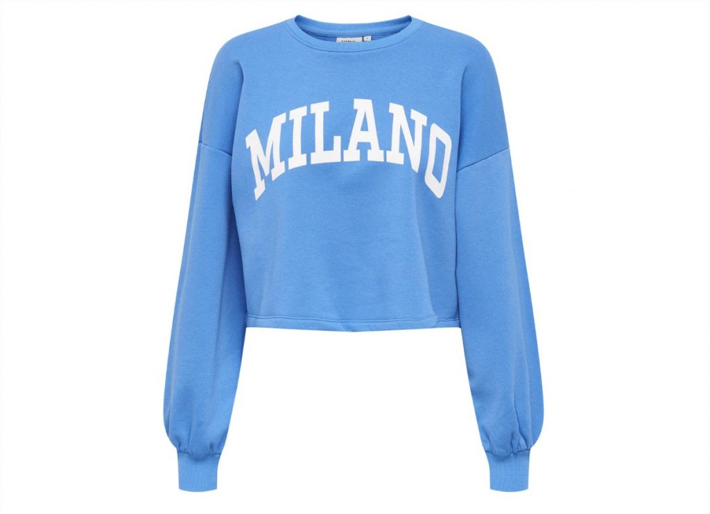 La sudadera de corte crop de ONLY por 13,19 € que triunfa en El Corte Inglés  y otras similares
