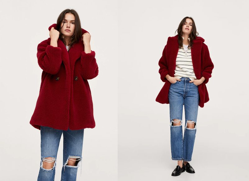 ABRIGO OVERSIZE BORREGUITO