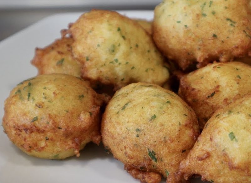 RECETA DE BUÑUELOS DE BACALAO AL HORNO