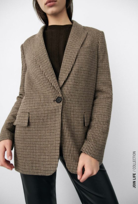 blazer lana zara
