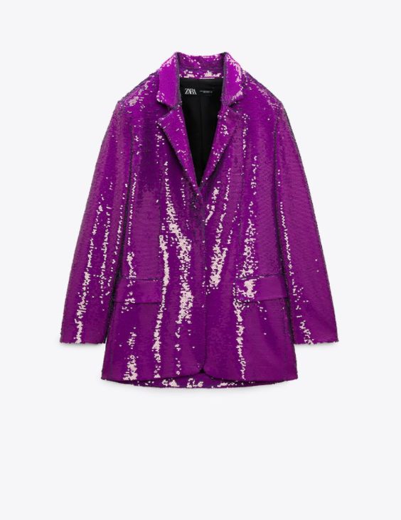 blazer lentejuelas