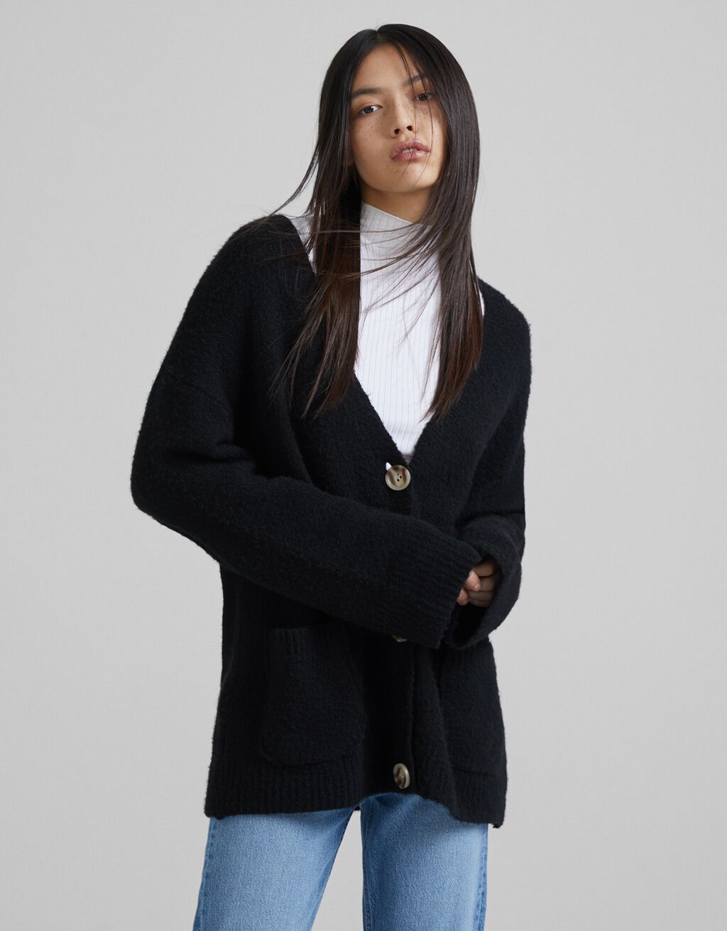 cardigan bershka