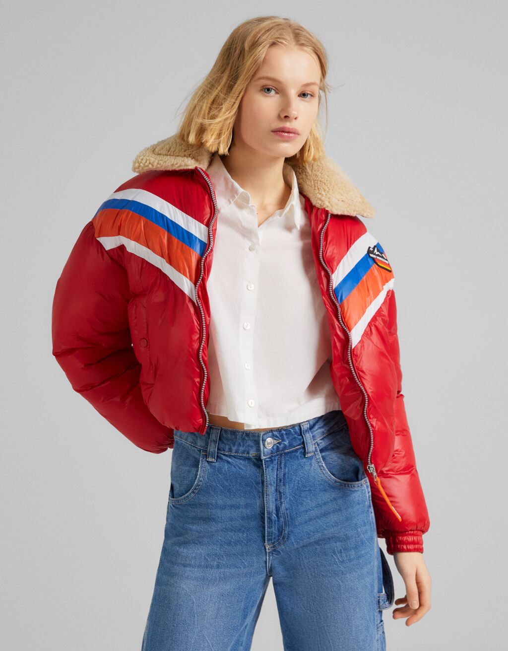 cazadora sport retro