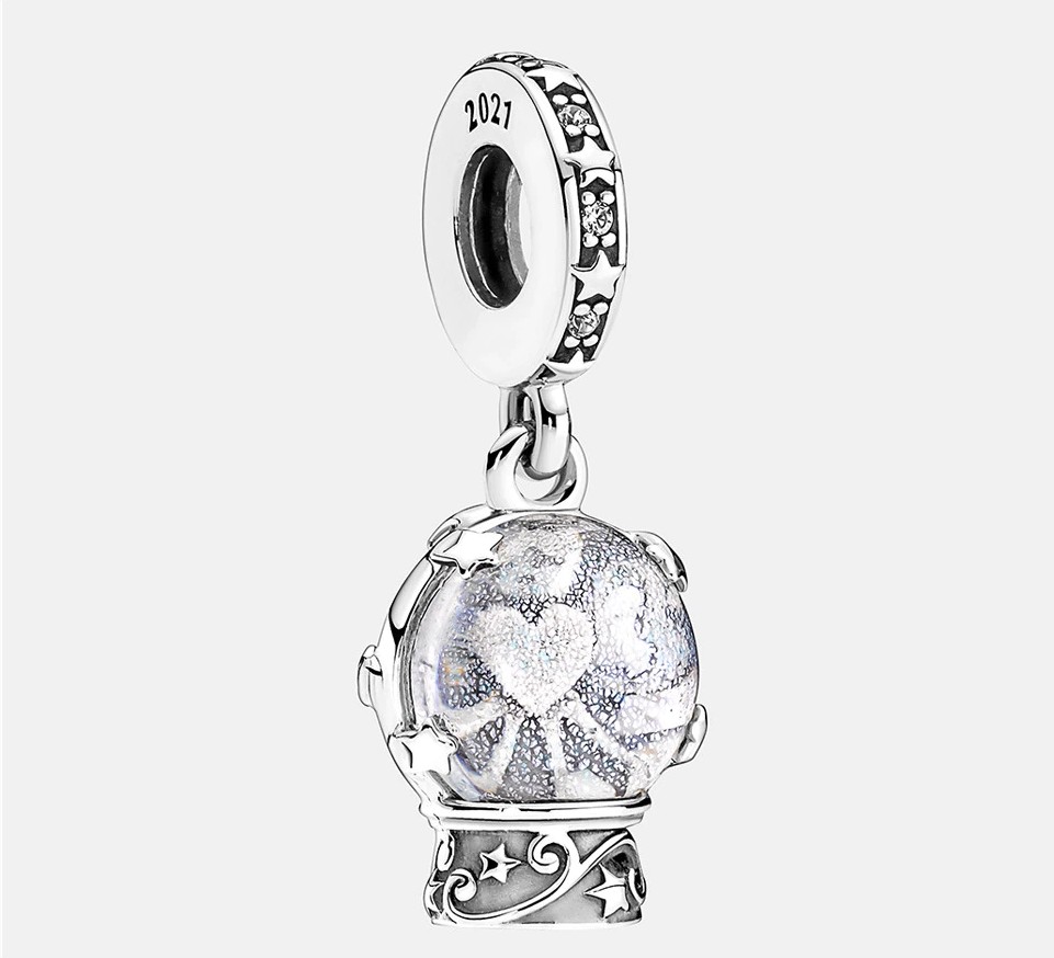 charm moments bola de nieve pandora el corte ingles