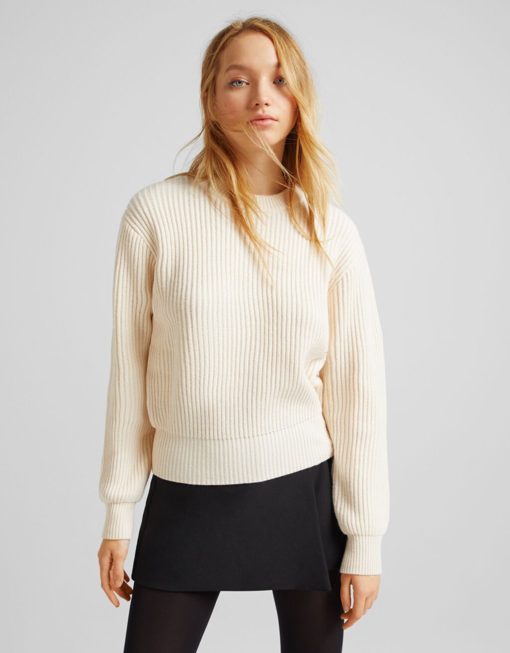 jersey basico bershka