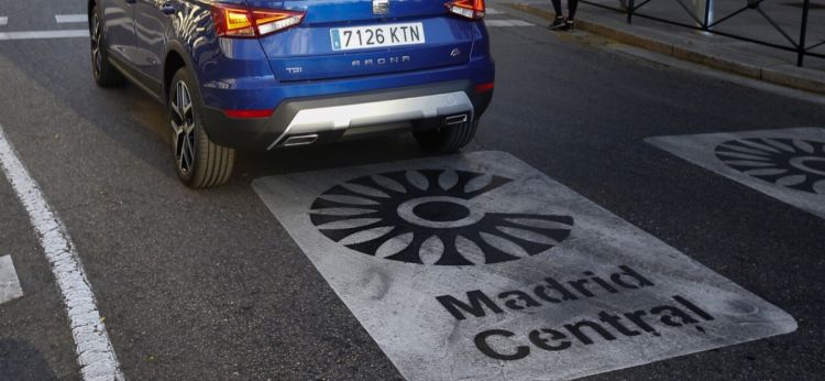 Madrid central ya multa: todas las novedades que debes saber 3 Moncloa madrid central coche Moncloa