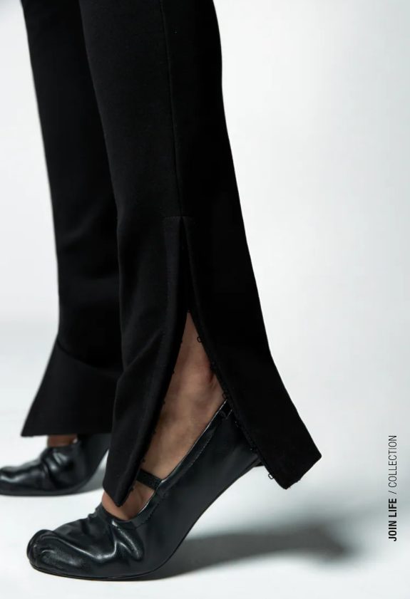 pantalon aberturas zara