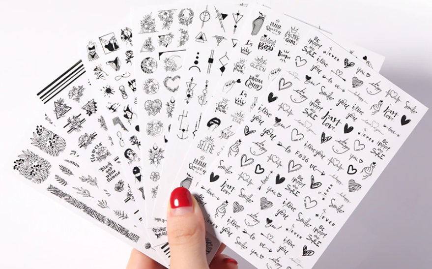 stickers uñas