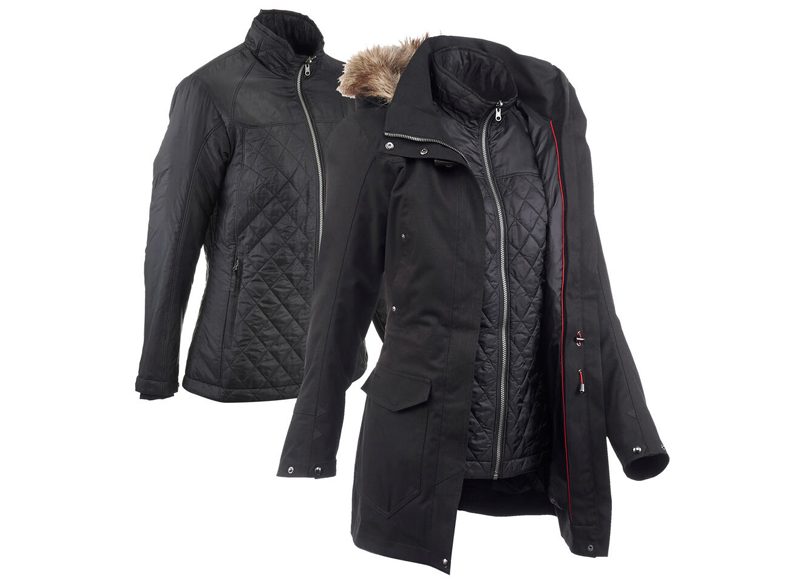 CHAQUETA 3 EN 1 FORLAZ TRAVEL 700 PARA MUJER, A LA VENTA EN DECATHLON