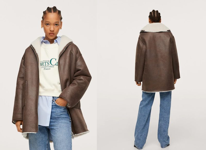 ABRIGO REVERSIBLE DOBLE FAZ