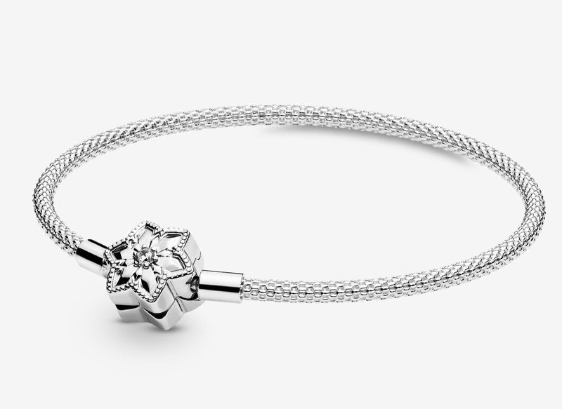 PULSERA MOMENTS COPOS DE NIEVE BRILLANTES
