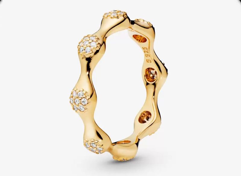 ANILLO EN DORADO LOVE PODS DE PANDORA