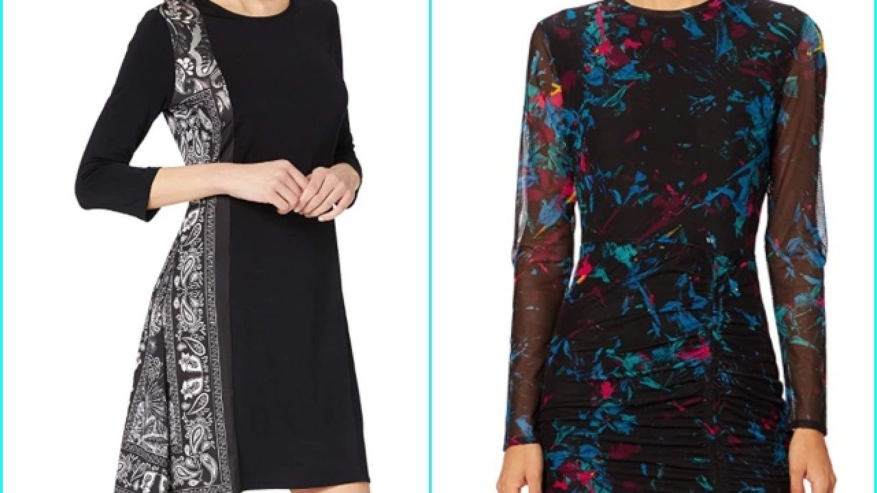 Vestidos de Desigual que arrasan este invierno a muy buen precio en Amazon