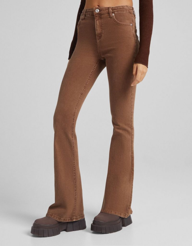 Pantalon sales flare bershka